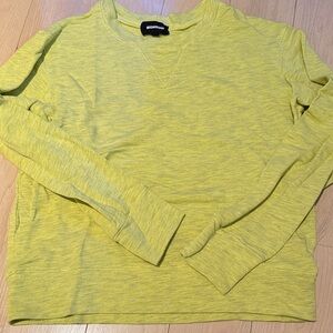 Yellow Crewneck Sweatshirt